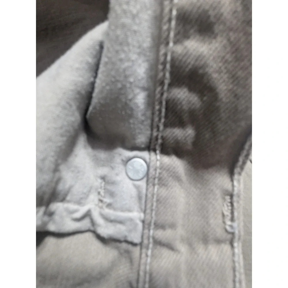 Levi's 501 Jeans Mens 36x30 Khaki Tan Button Fly Straight Leg‎ Cotton